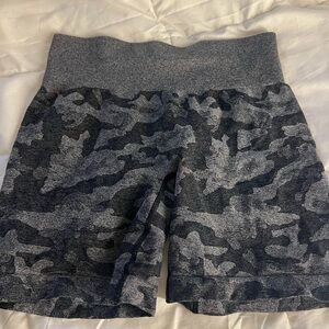 Gray Camo NVGTN Women's Shorts